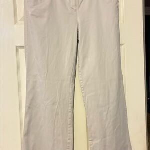 New York & Company Cream Boot Cut Flare Pants